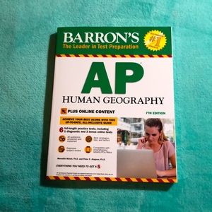 BARRON’S AP Human Geography EXAM REVIEW BOOK